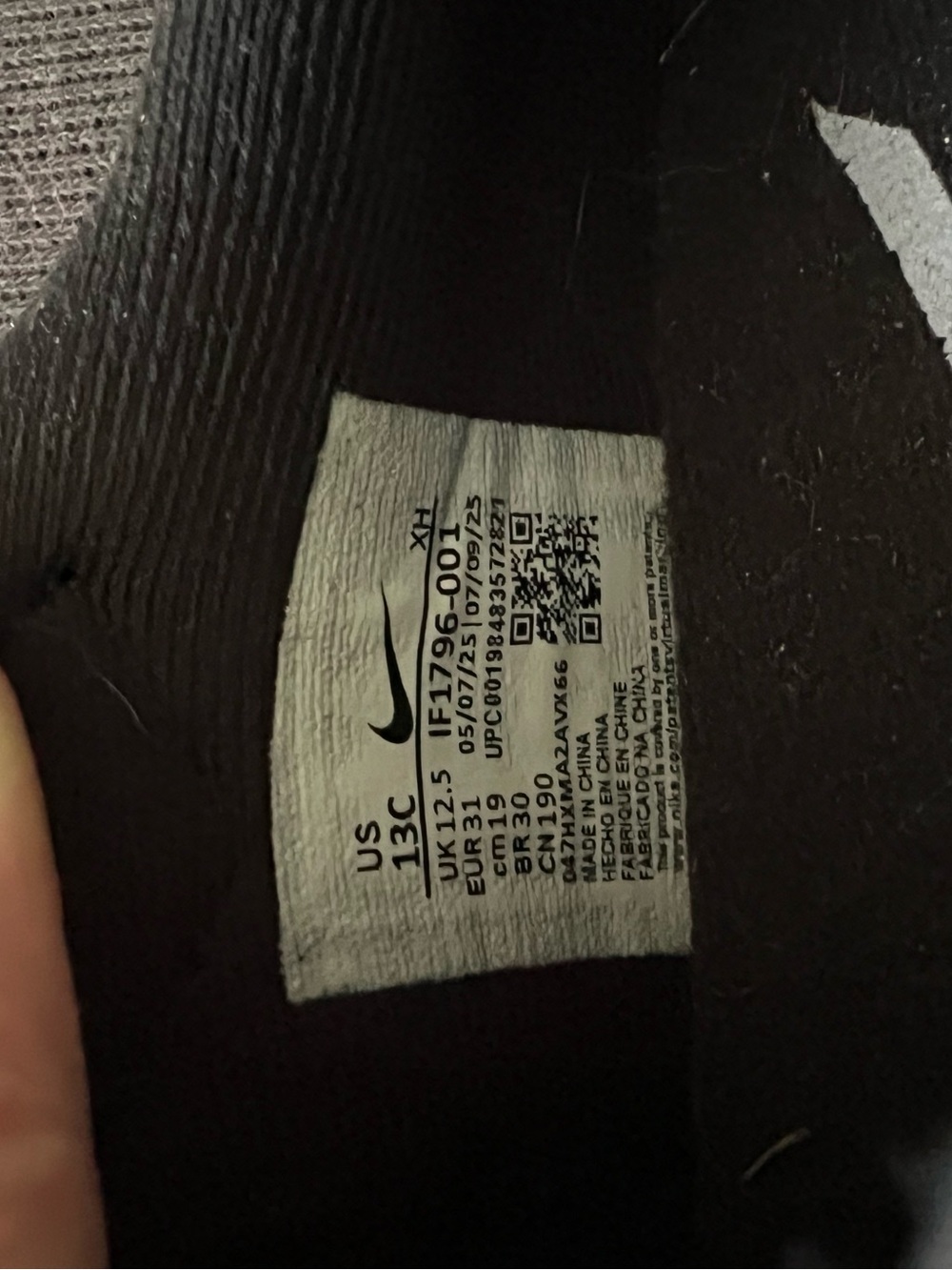Nike(PS) JA 3 'Black Bright Crimson Cobalt Bliss - Picture 4 of 5